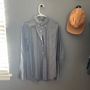 J.crew men’s woven cotton shirt in stripe